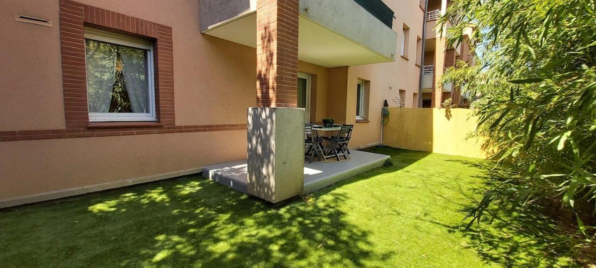 圖盧茲Les Capitouls - Avec Entree Autonome, Clim Neuve, Jardin, Parking Prive & Sa Piscine ! -公寓 外观 照片